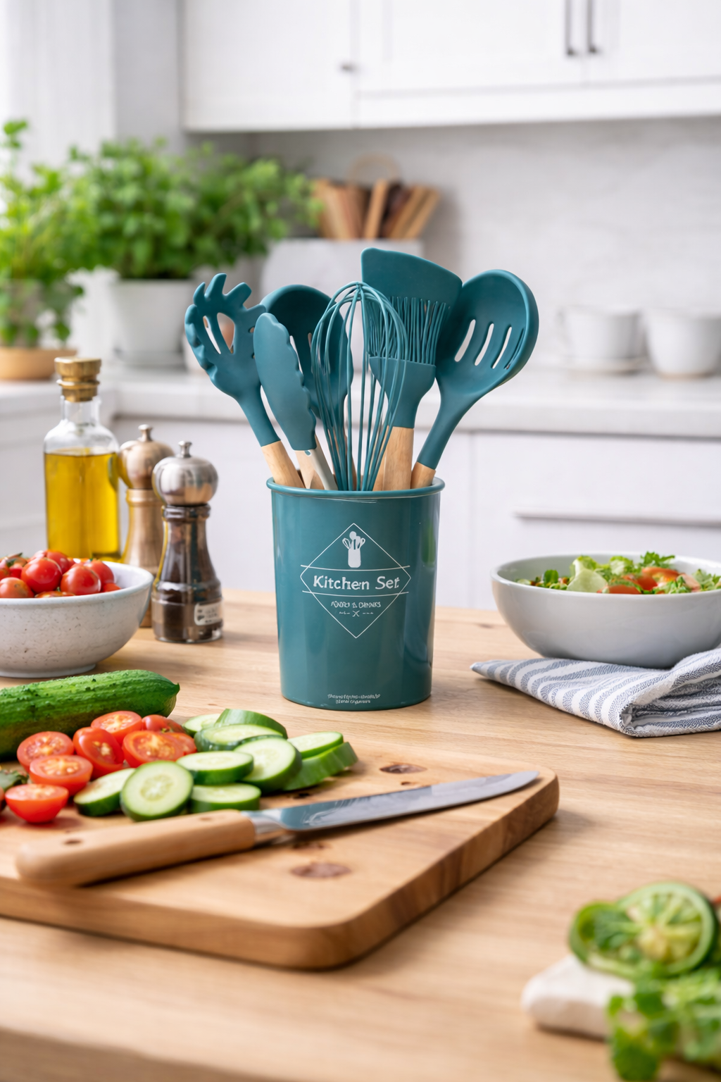 Hochwertige Küchenutensilien für einfacheres und entspanntes Kochen im W!GO Store.