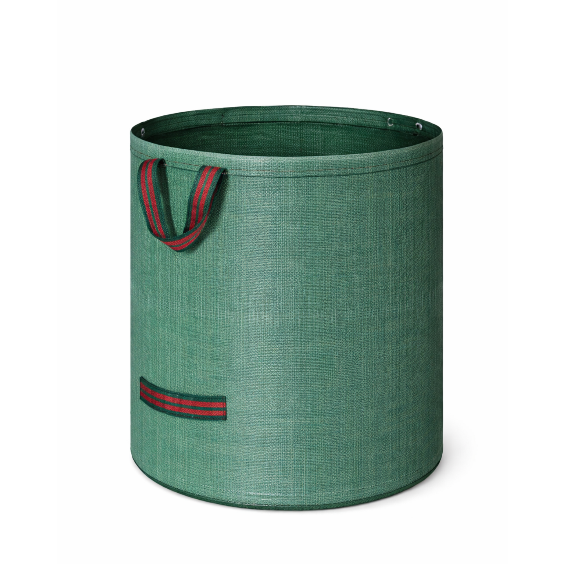 faltbarer Gartenabfallsack, 272L Volumen, grün, mit Griffen, stabiler Ring, für Laub, Gartenabfälle, robustes Material