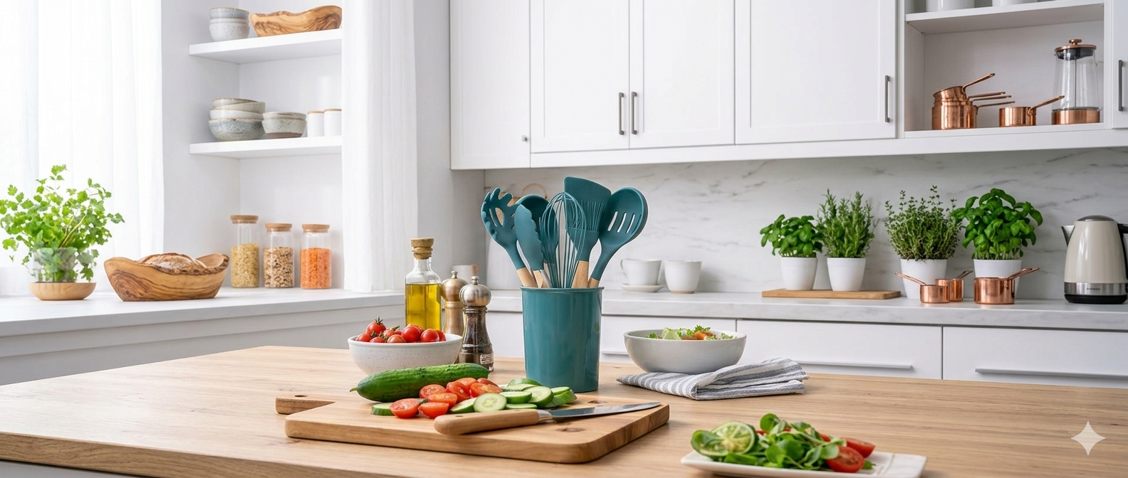 Bannerbild der W!GO Store Kategorienseite mit modernen Haushaltswaren und Alltagsprodukten in heller Wohnatmosphäre – übersichtliche Produktkategorien für komfortables Online-Shopping.
