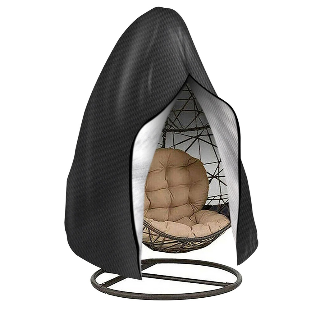 Outdoor Möbel-Abdeckung, Hängesessel, Schutz, wetterfest, schwarz, Anwendung